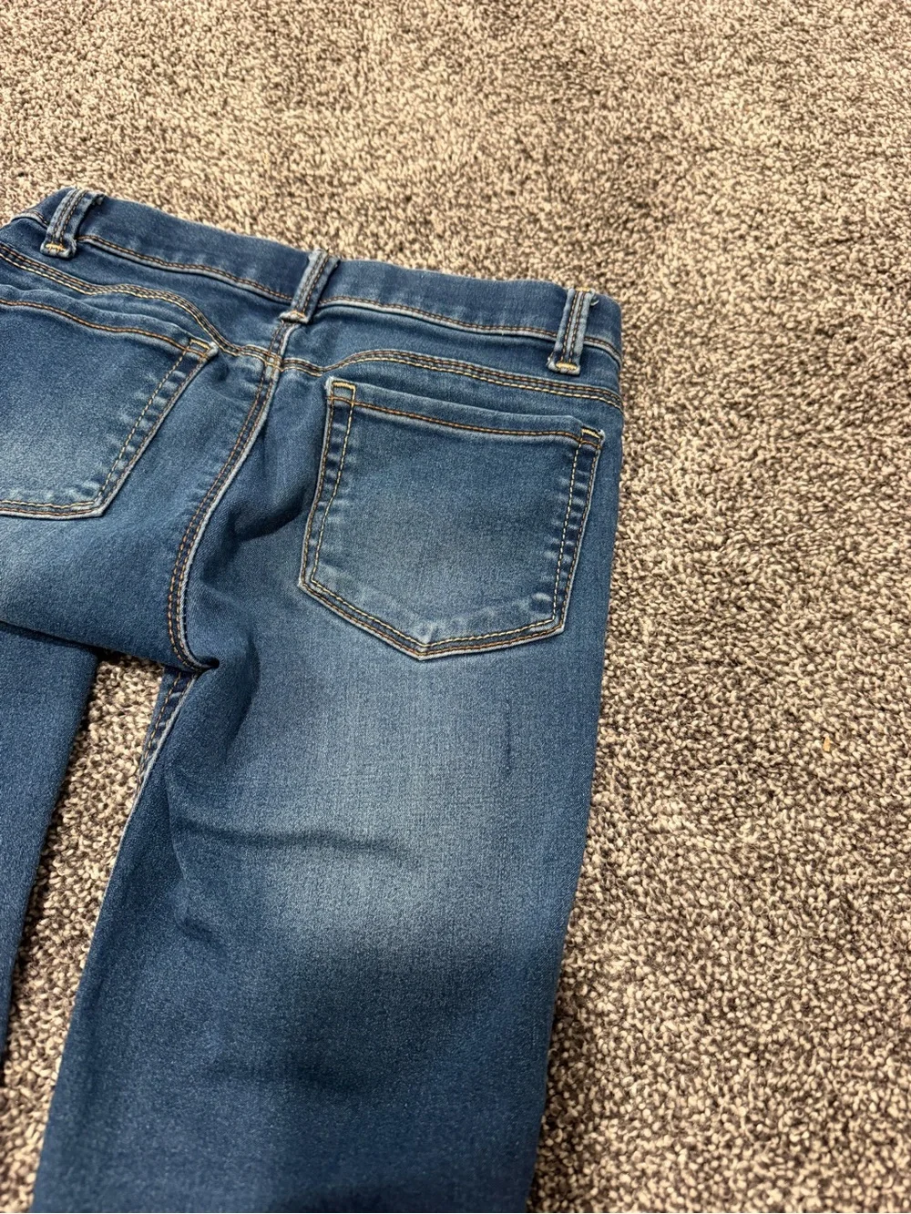 Size Medium 7/8 Wonder Nation Dark Wash Skinny Jegging